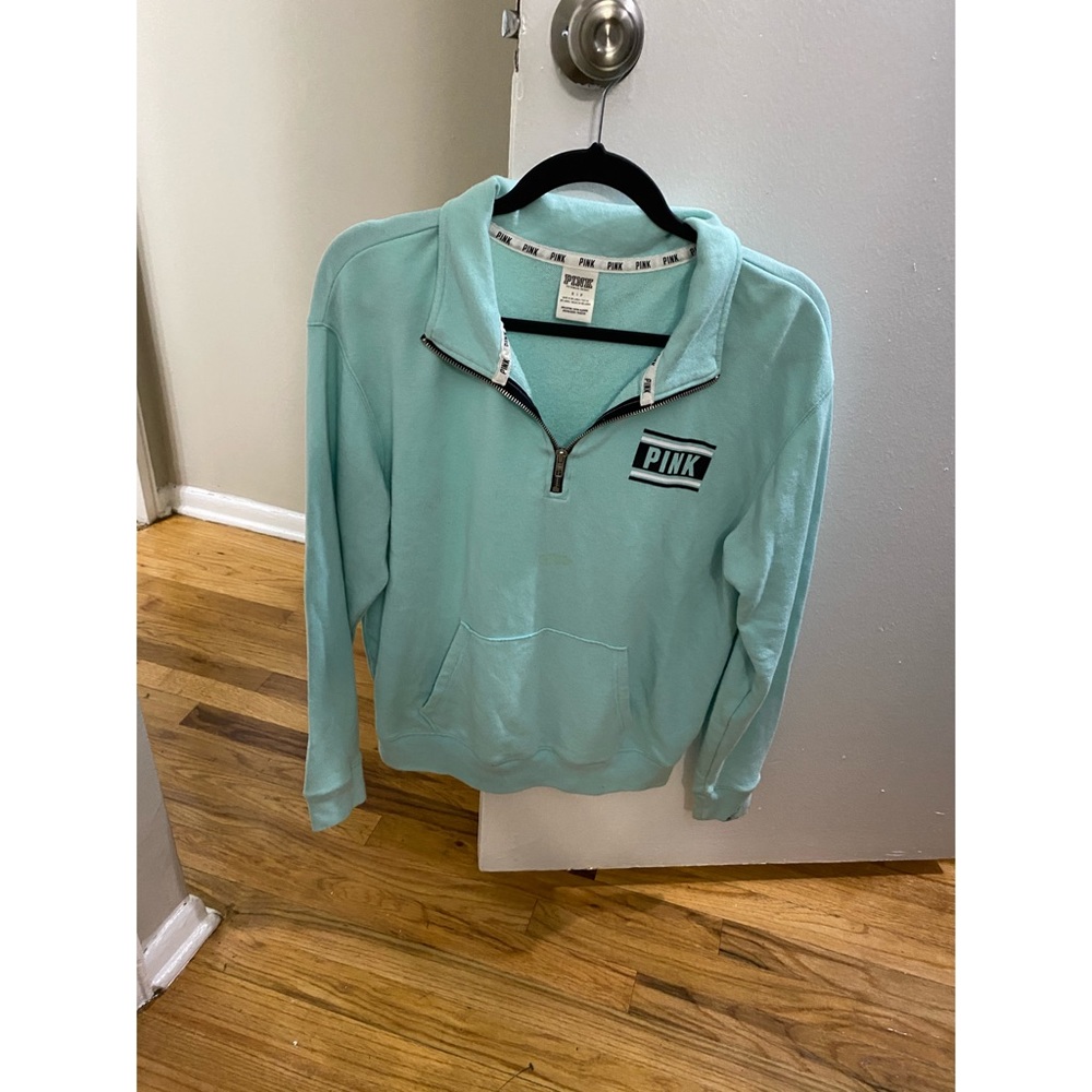 PINK QUARTER ZIP